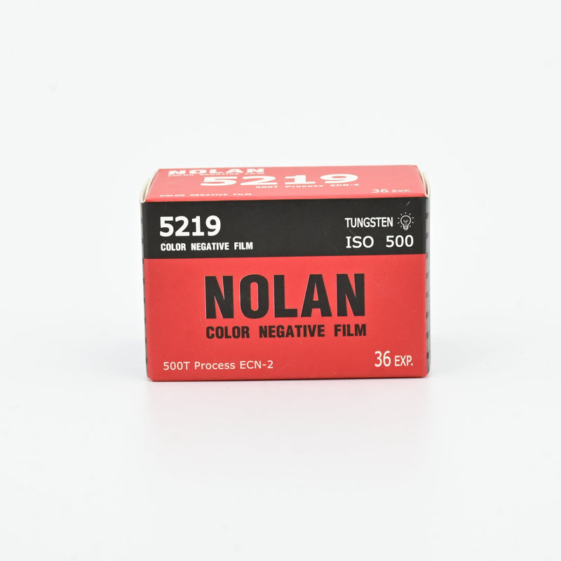 Nolan 5219 500T, 36 Exp 35mm Cine Film