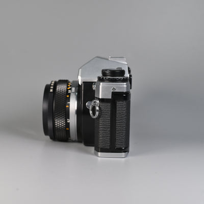 Olympus OM10 + Auto-S 50mm F1.8 Lens (with Box)