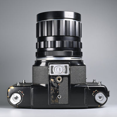 Pentax 6x7 + Takumar-6x7 75mm F4.5 Lens.