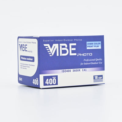 VIBE Max 400, 18 Exp 35mm Film