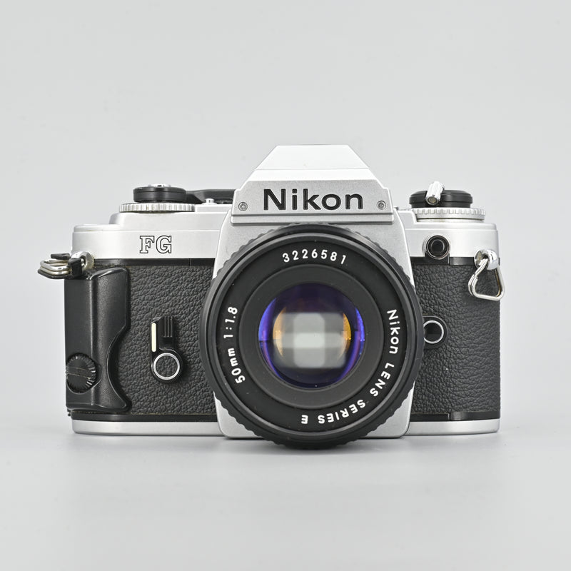 Nikon FG + Series E 50/1.8 Lens