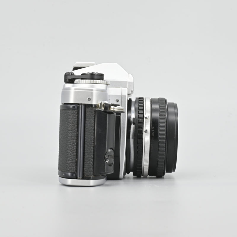 Nikon FG + Series E 50/1.8 Lens