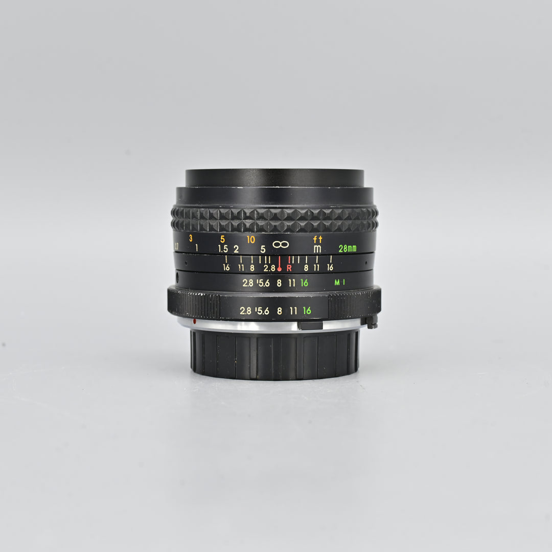 Focal MC 28mm F2.8 lens (Minolta Mount)