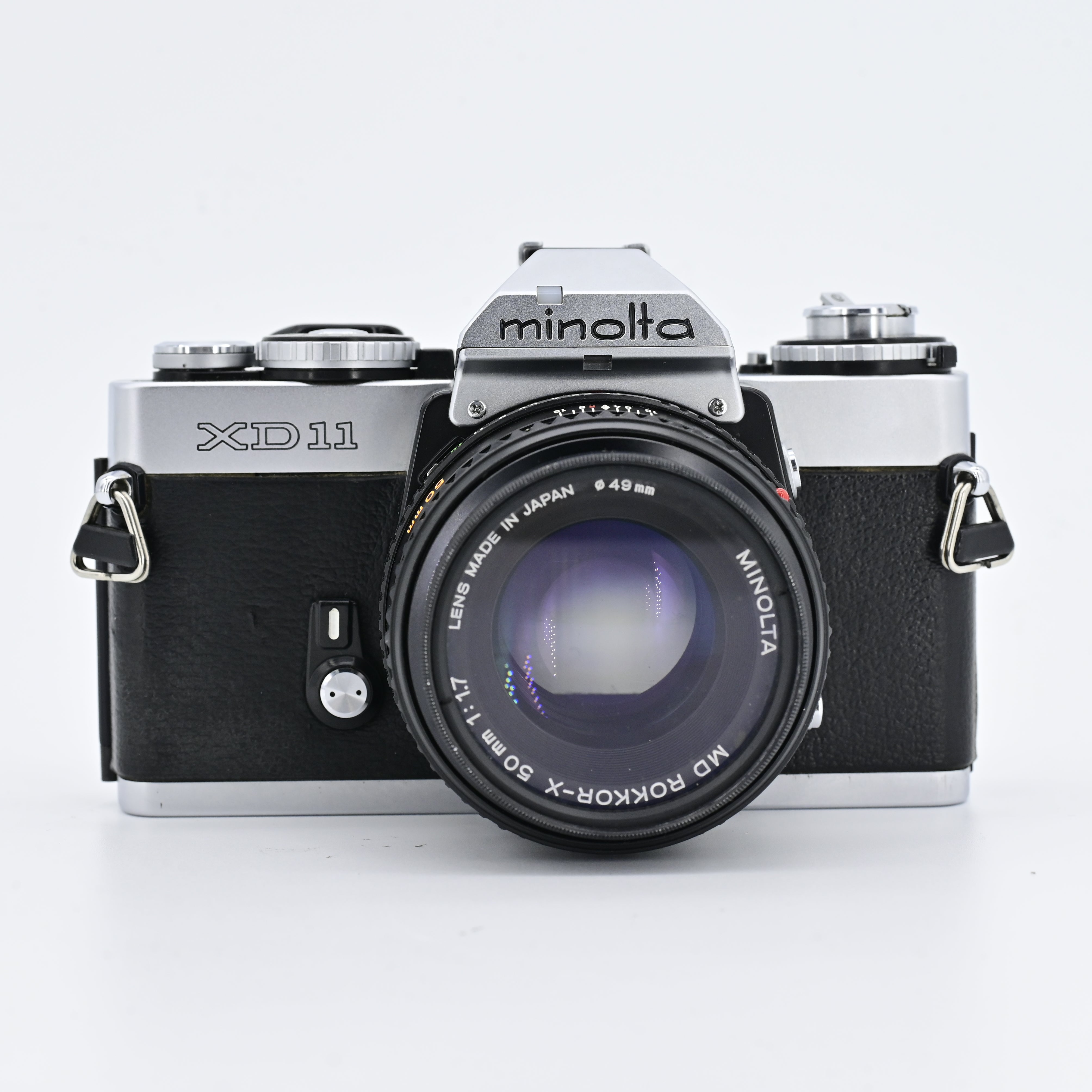 Minolta XD11 + MD Rokkor-X 50mm F1.7 Lens – SHOWA