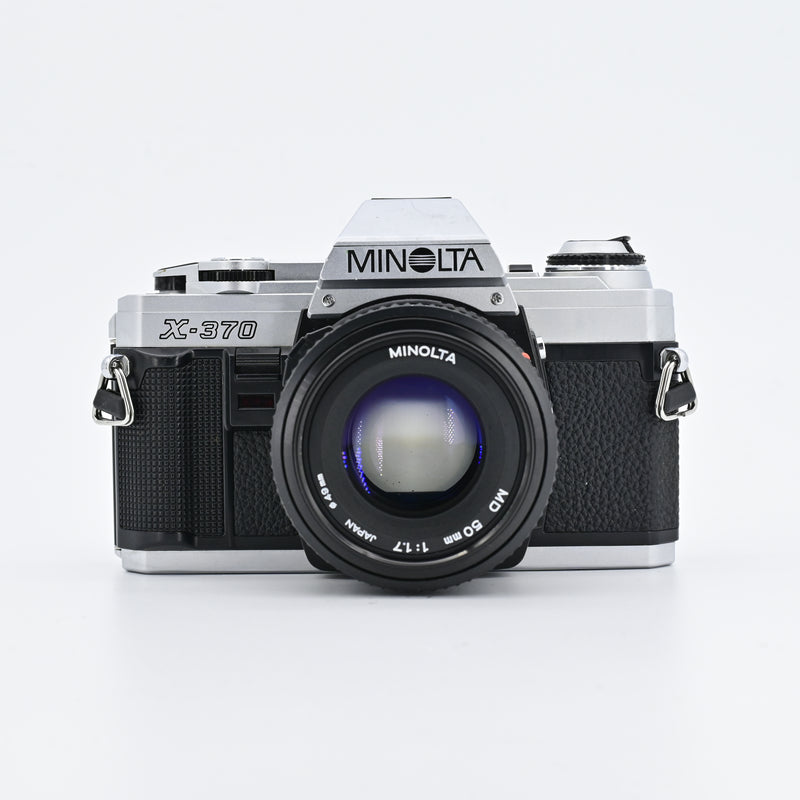 Minolta X370 + MD 50mm F1.7 Lens