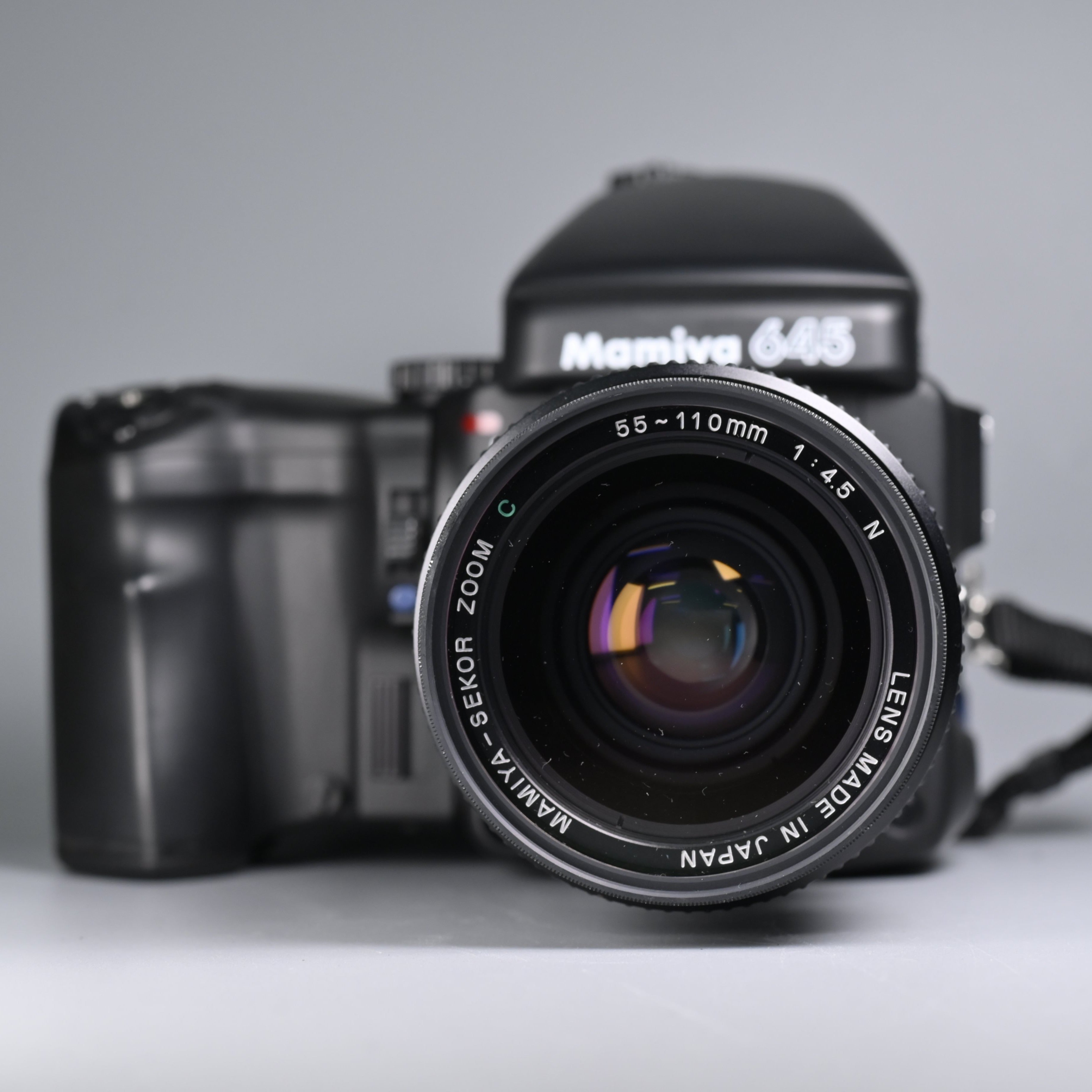 Mamiya 645 Pro + Sekor Zoom C 55-110mm F4.5 W Lens – SHOWA