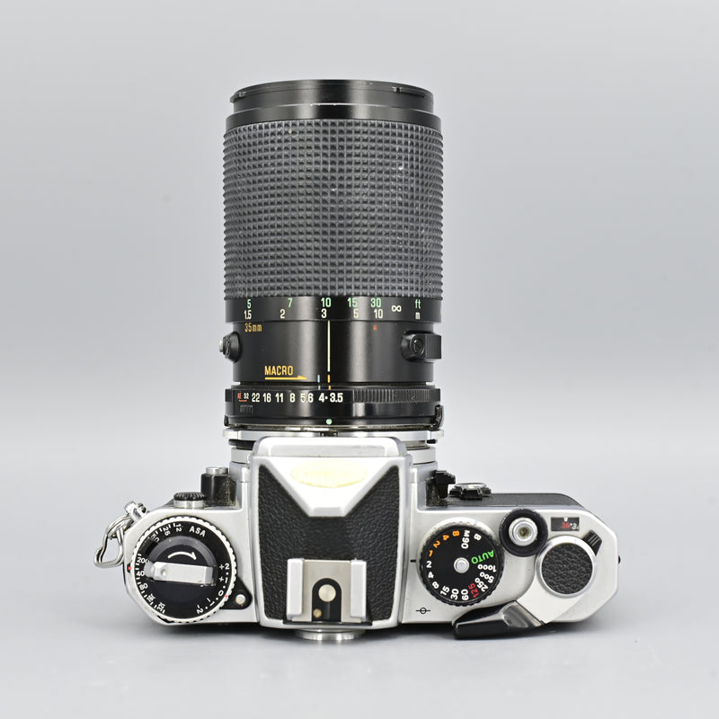 Nikon FE + Tamrom 35-135mm F3.5-4.5 Lens