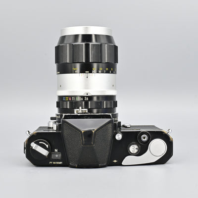 Nikkormat FTn + Non Ai 135mm F3.5 Lens