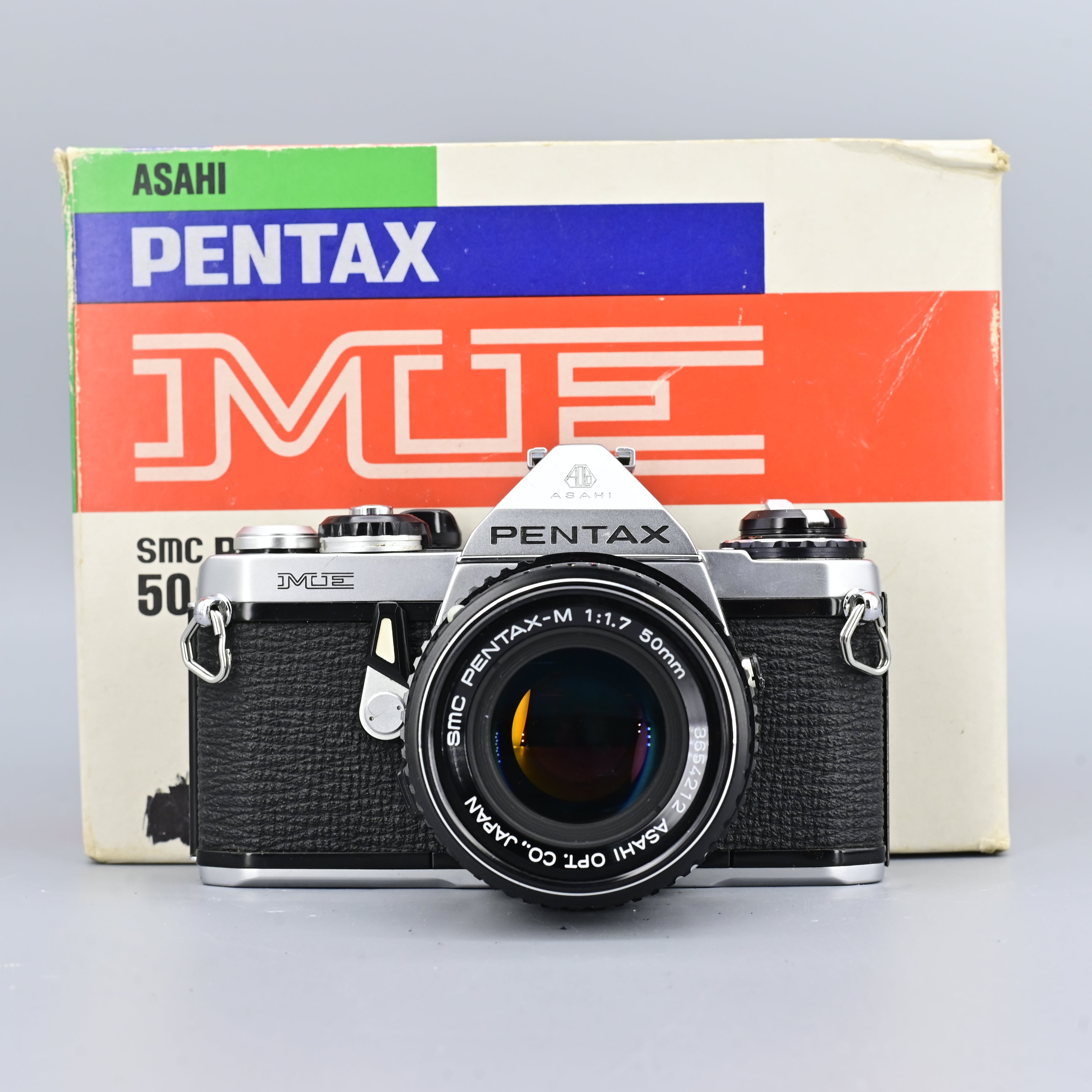 Pentax ME + SMC PentaxM 50/1.7 Lens [Box Set]