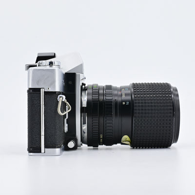 Minolta SRT201 CLC +  Tokina RMC / SMZ105 35-105mm F3.5-4.3 Lens