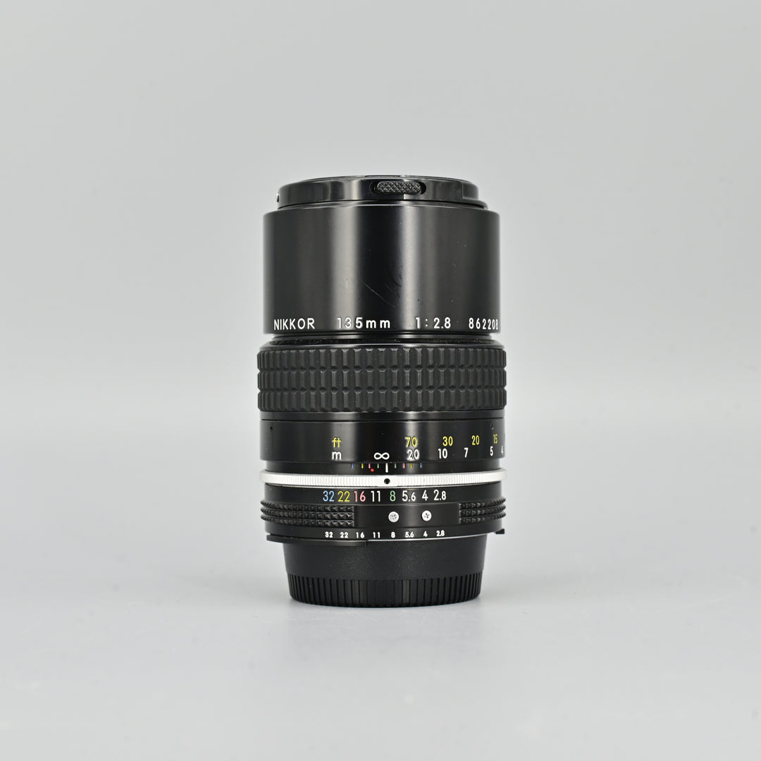 Nikon AI 135mm F2.8 Lens.