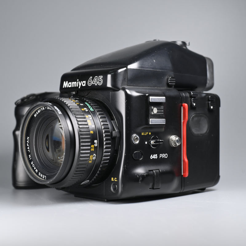 Mamiya 645 Pro + Sekor C 80mm F2.8 N Lens
