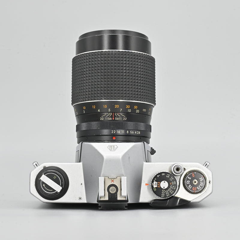 Pentax K1000 + JCPenney 135mm F2.8 Lens {READ}