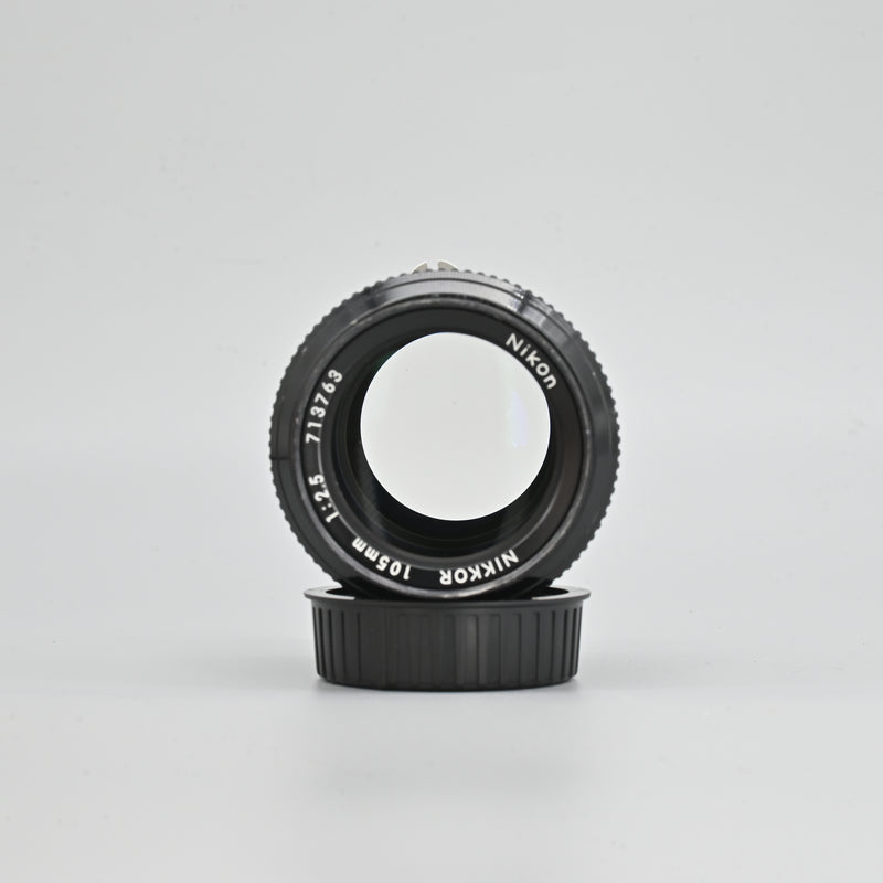 Nikon AI 105mm F2.5 lens