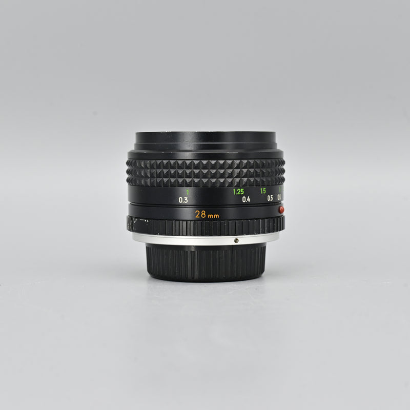 Minolta MC W.Rokkor 28mm F2.8 Lens