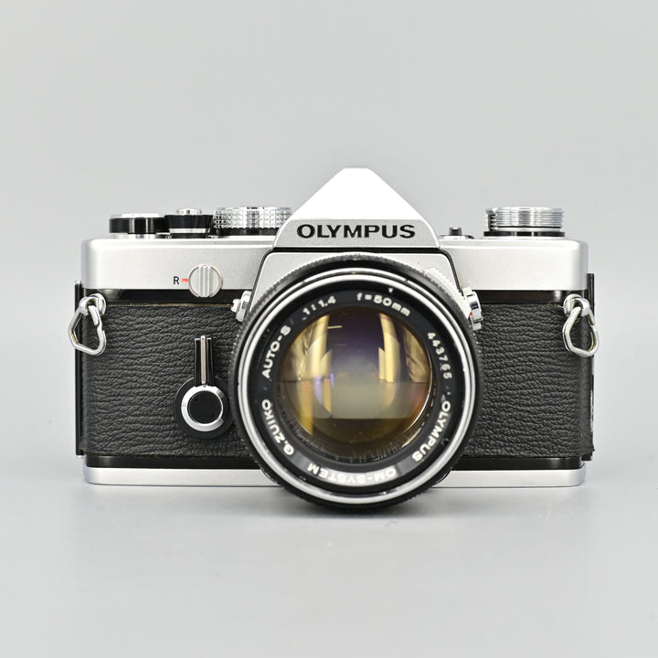 Olympus OM1 + Auto-S 50mm F1.4 Lens [READ]