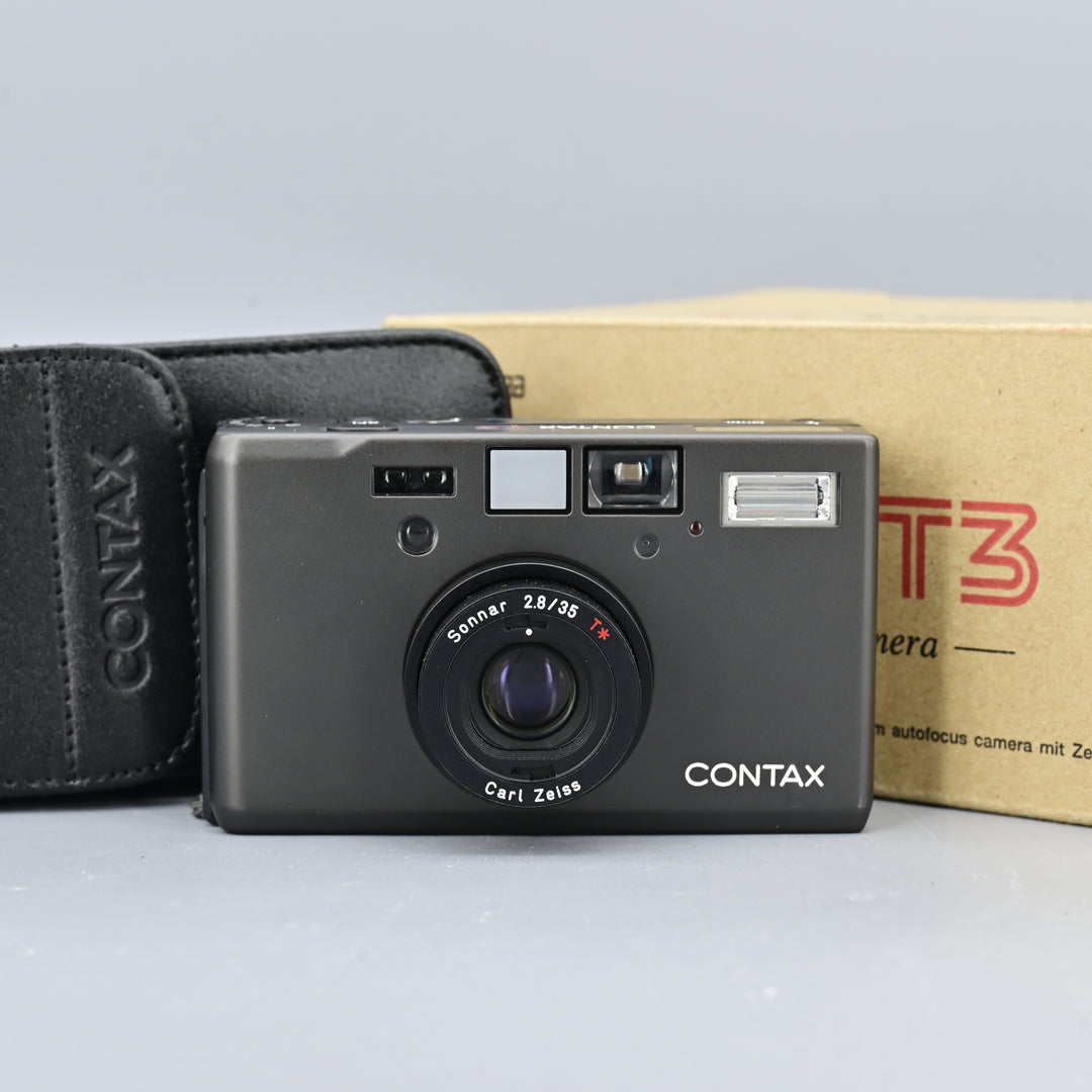 Contax T3 Titanium Black (Box Set).