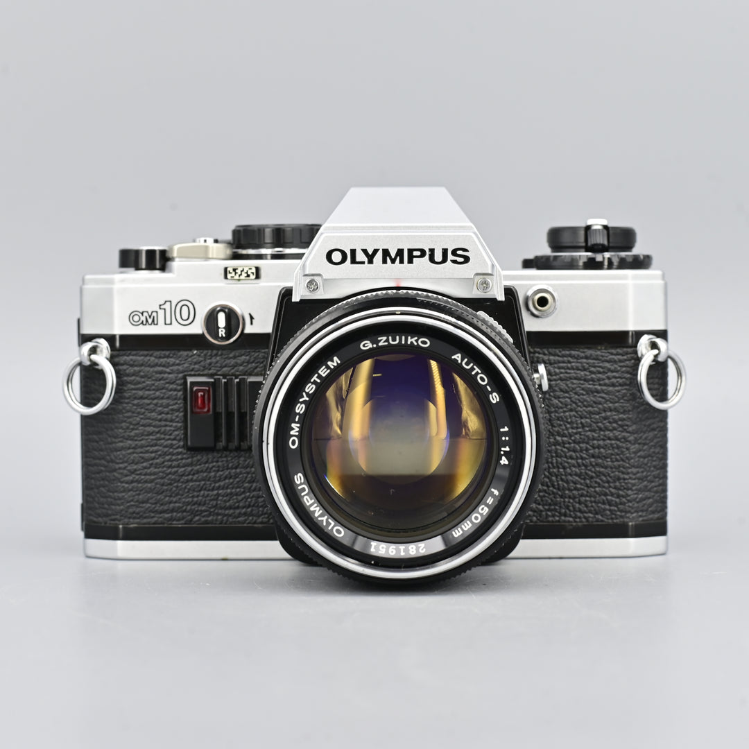 Olympus OM10 + Auto-S 50/1.4 Lens