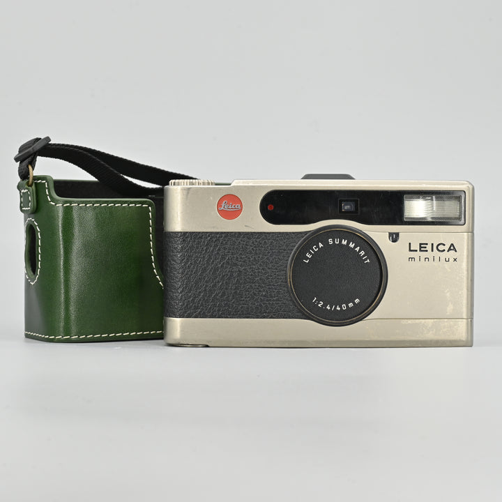 Leica Minilux With Half Case.