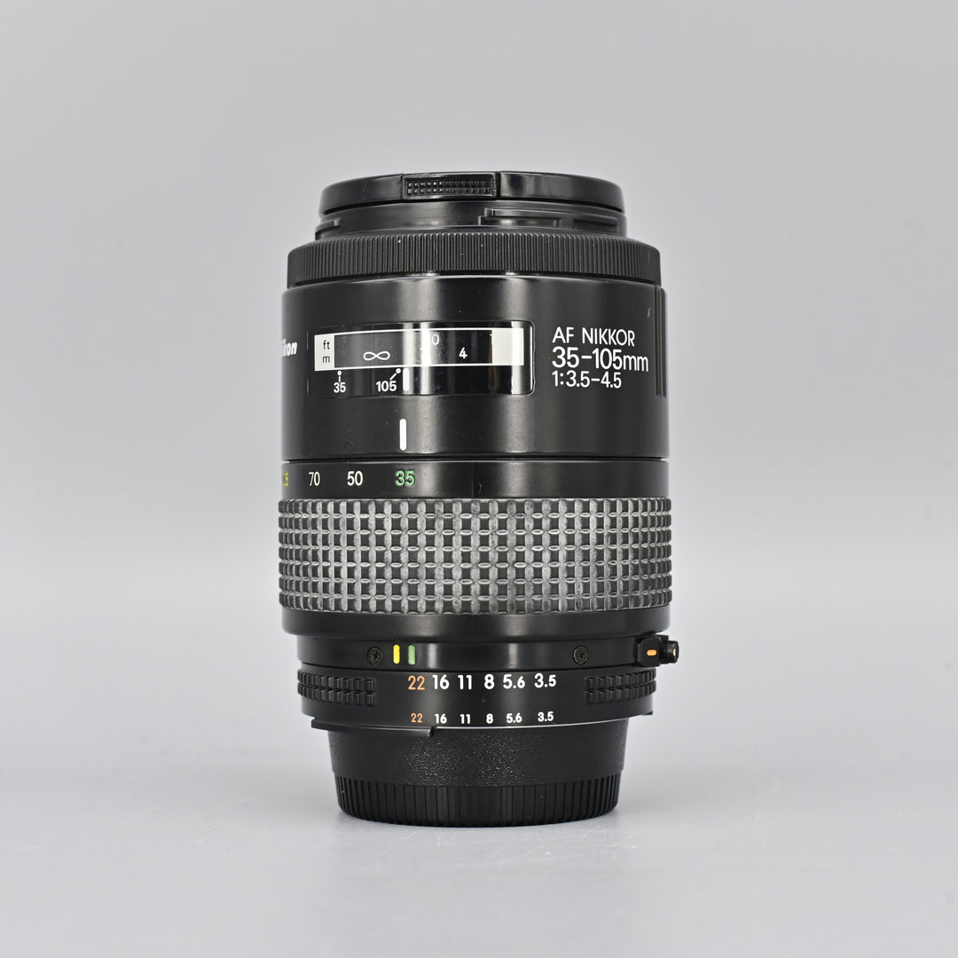 Nikon AFD 35-105mm F3.5-4.5 Zoom Lens.