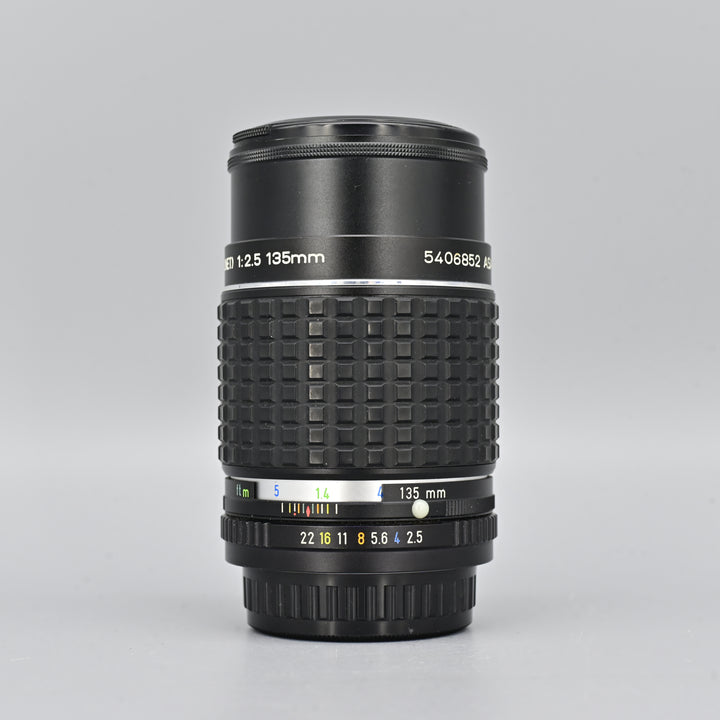 Pentax PK SMC 135mm F2.5 Lens