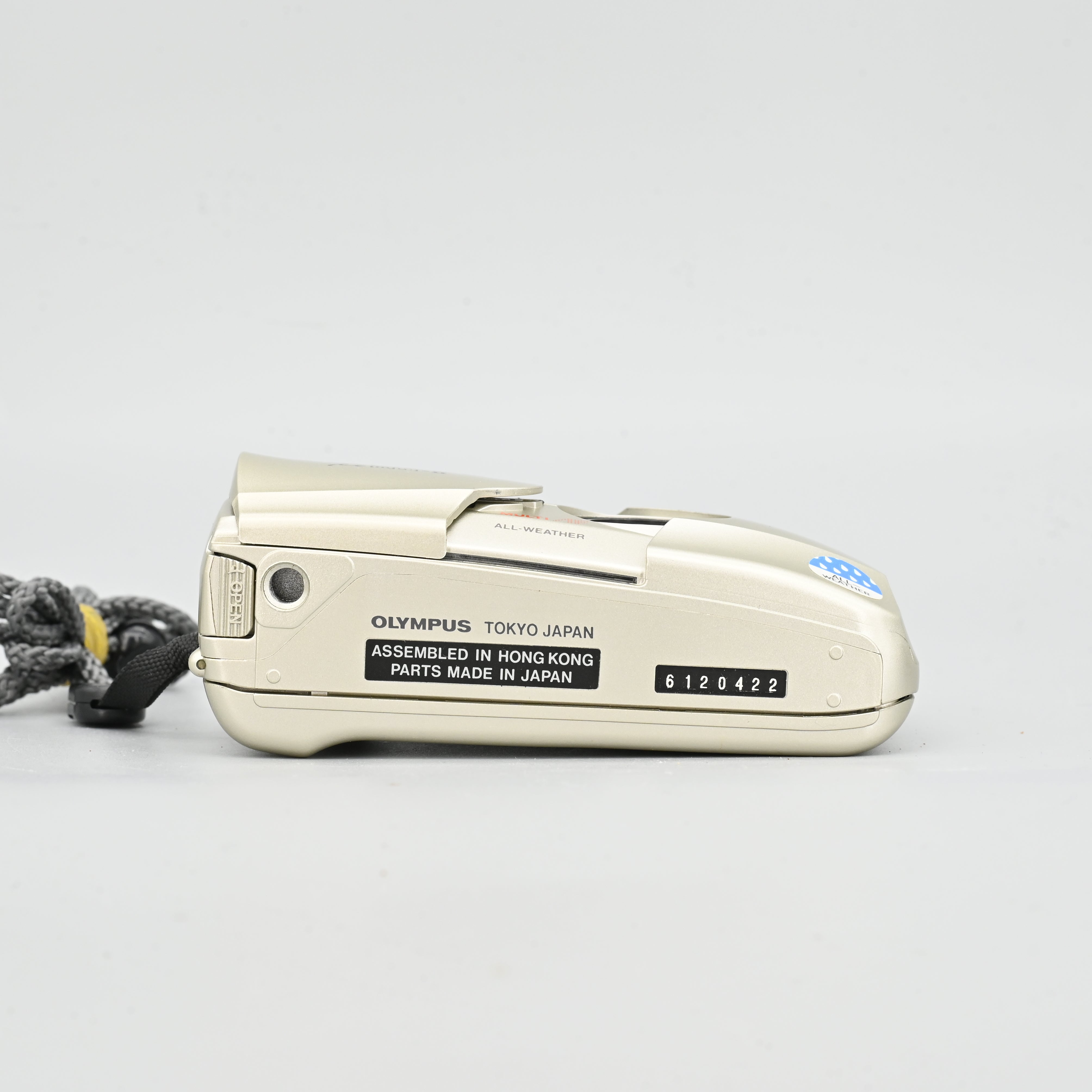 【動作確認済】 Olympus μ [mju:] F0519-22ID p Olympus Mju II (With Case) – SHOWA