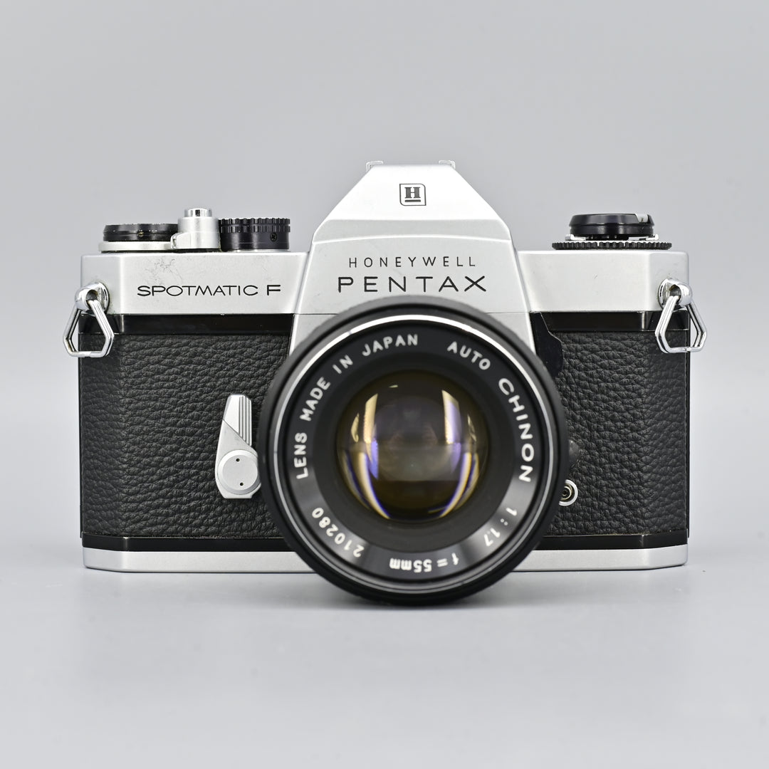 Pentax Spotmatic SP + Chinon 55mm F1.7 Lens [READ]