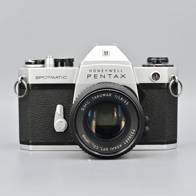 Pentax Spotmatic SP IIa + Super-Takumar 55mm F1.8 Lens [READ]
