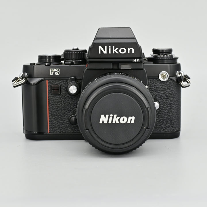 Nikon F3 HP + Nikkor AFD 50/1.4 Lens