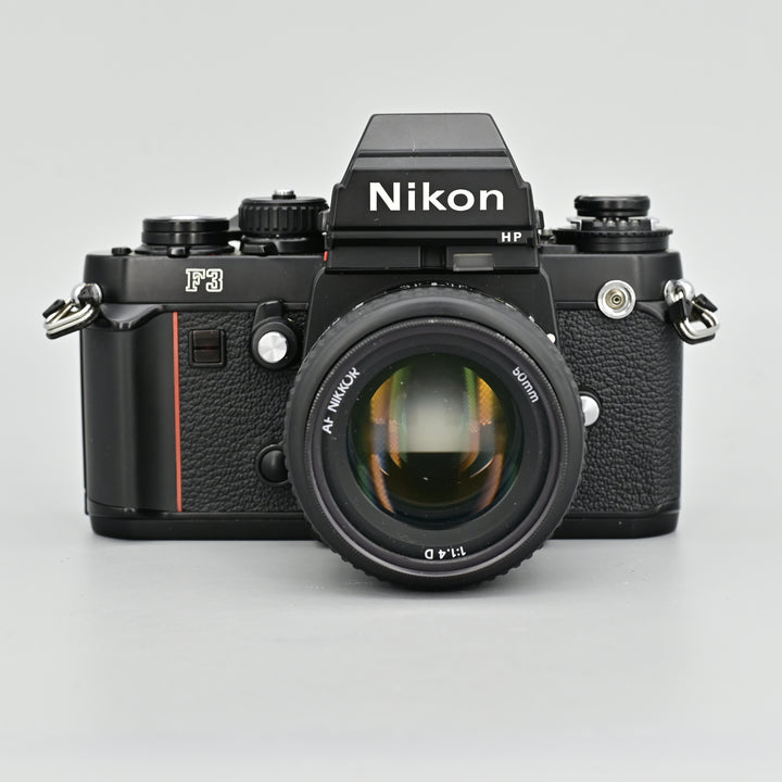 Nikon F3 HP + Nikkor AFD 50/1.4 Lens