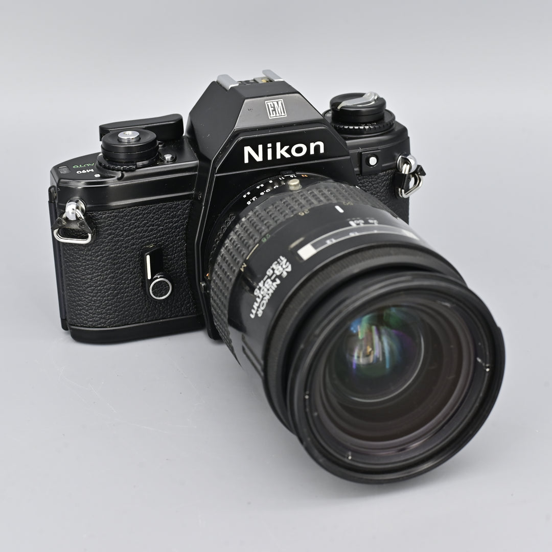 Nikon EM Black + AF Nikkor 28-85mm F3.5-4.5 Lens