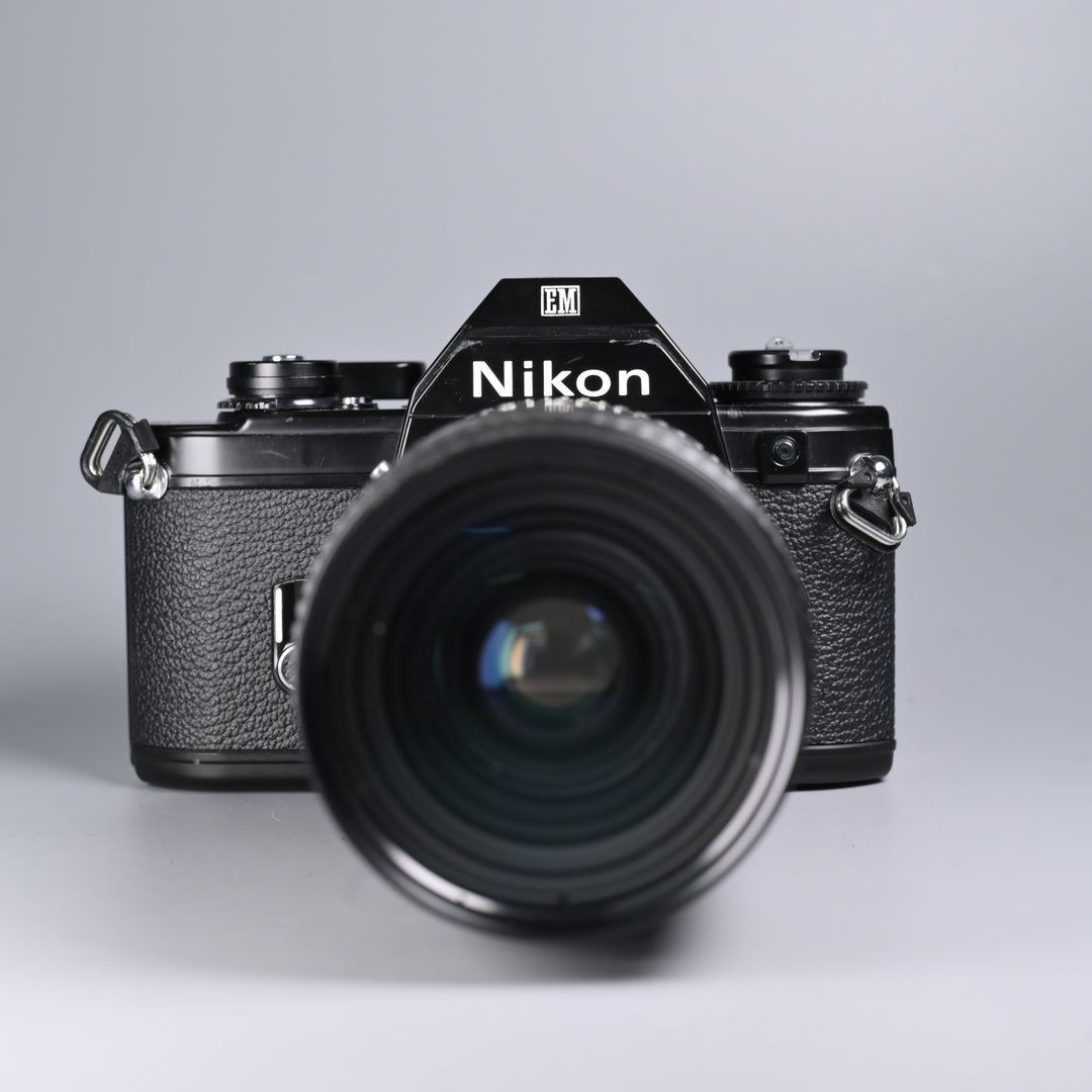 Nikon EM Black + AF Nikkor 28-85mm F3.5 Lens