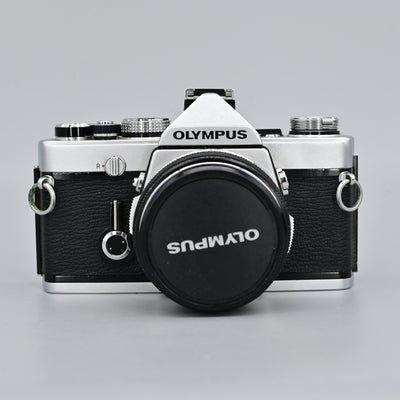 Olympus OM1 + Auto-S 50mm F1.8 Lens (With Case)