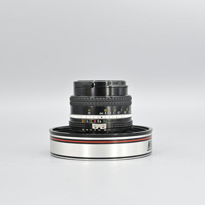Nikon AIS 20mm F3.5 lens.