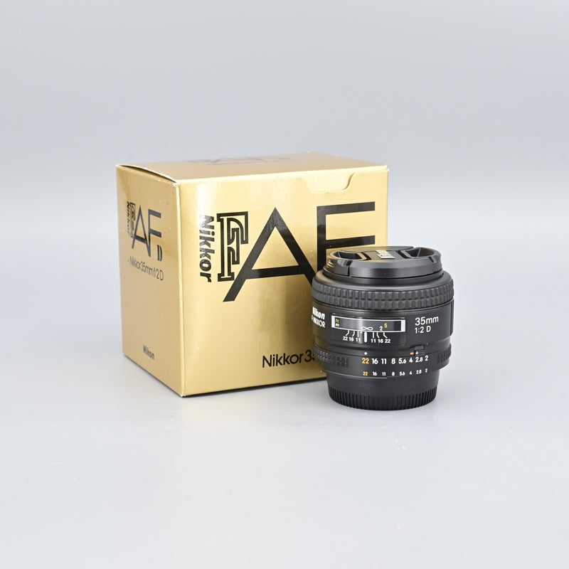 Nikon AFD 35mm F2 lens (Box Set)