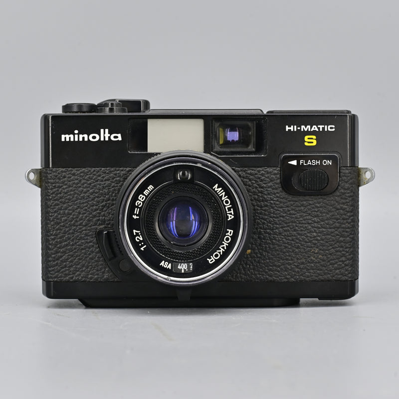 Minolta Hi-Matic S With Case.
