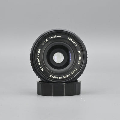 Minolta MC W.Rokkor 35mm F2.8 Lens