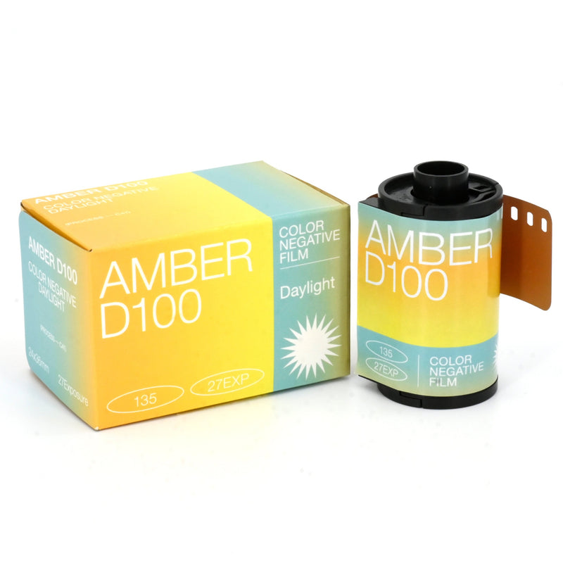 Amber D100 Color Negative 27 Exp 35mm Cine Film