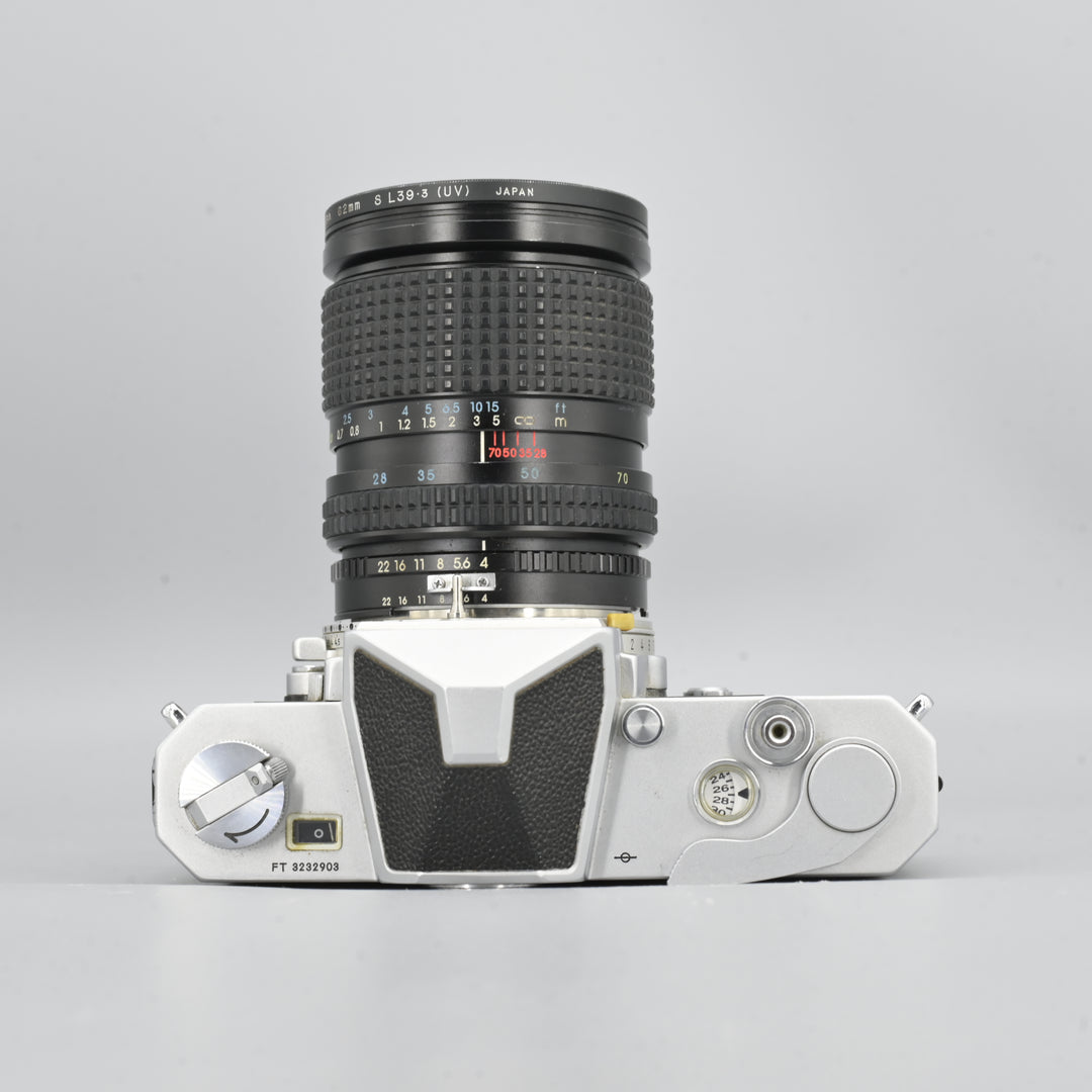 Nikkormat FT + Tokina 28-70mm F4 Zoom Lens [READ]