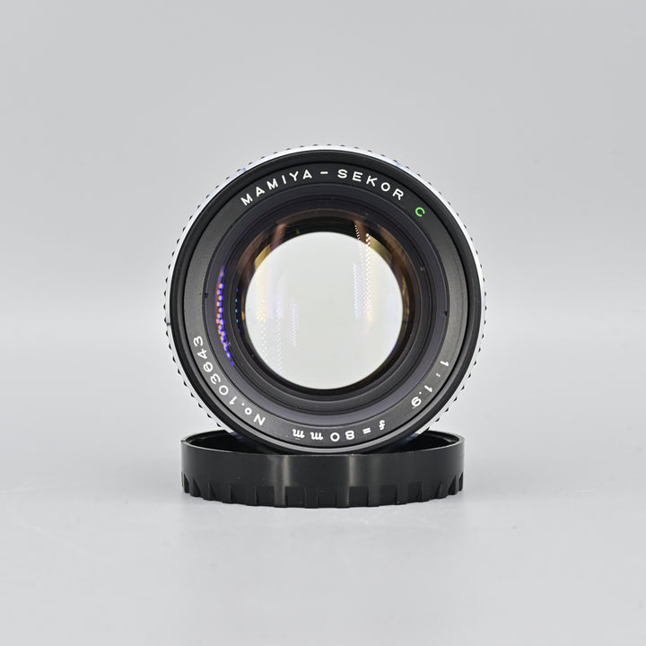 Mamiya-Sekor C 80mm F1.9 Lens.