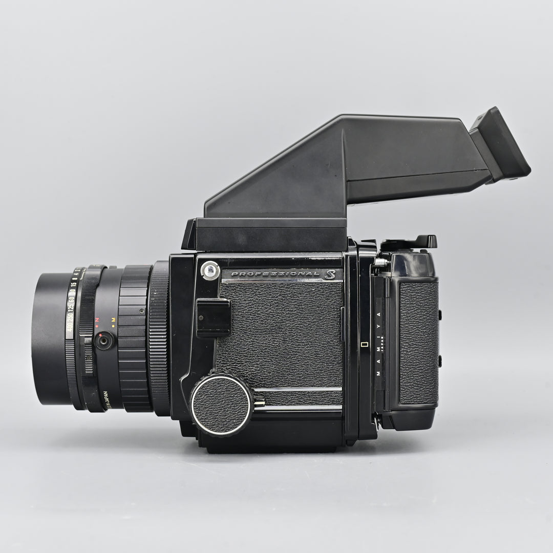 Mamiya RB67 Pro S + Prism Finder + Sekor C 150mm F4 Lens