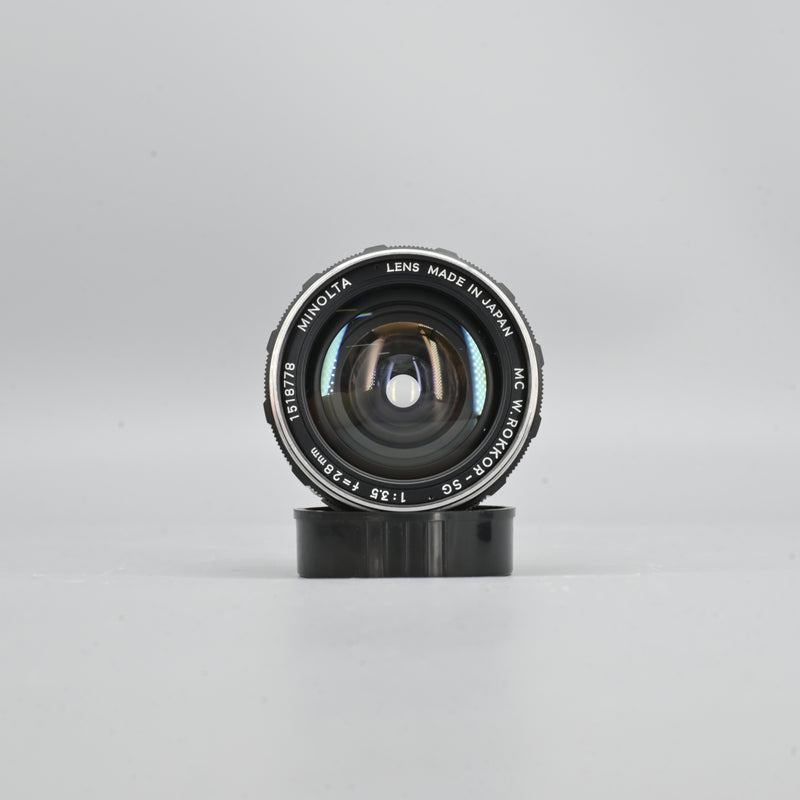 Minolta MC W.Rokkor 28mm F3.5 Lens