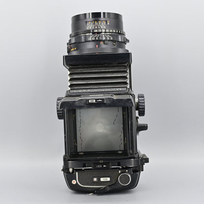 Mamiya RB67 Pro + Sekor C 127mm F3.8 Lens.