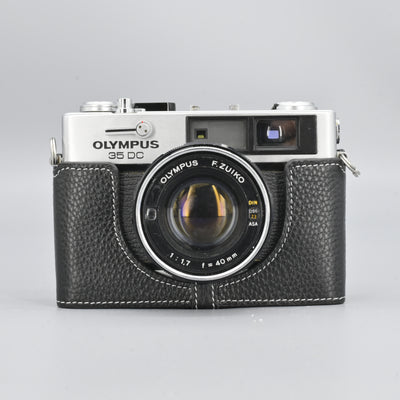 New Leather Camera Case For Olympus 35DC