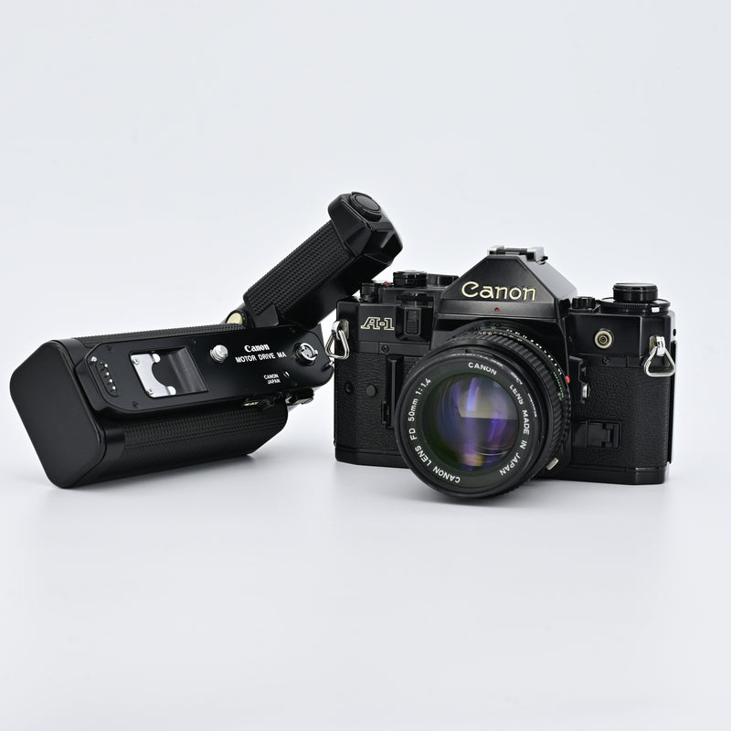 Canon A1 Black FD 50mm 1.4 SSC #2265 - テレビ・オーディオ・カメラ