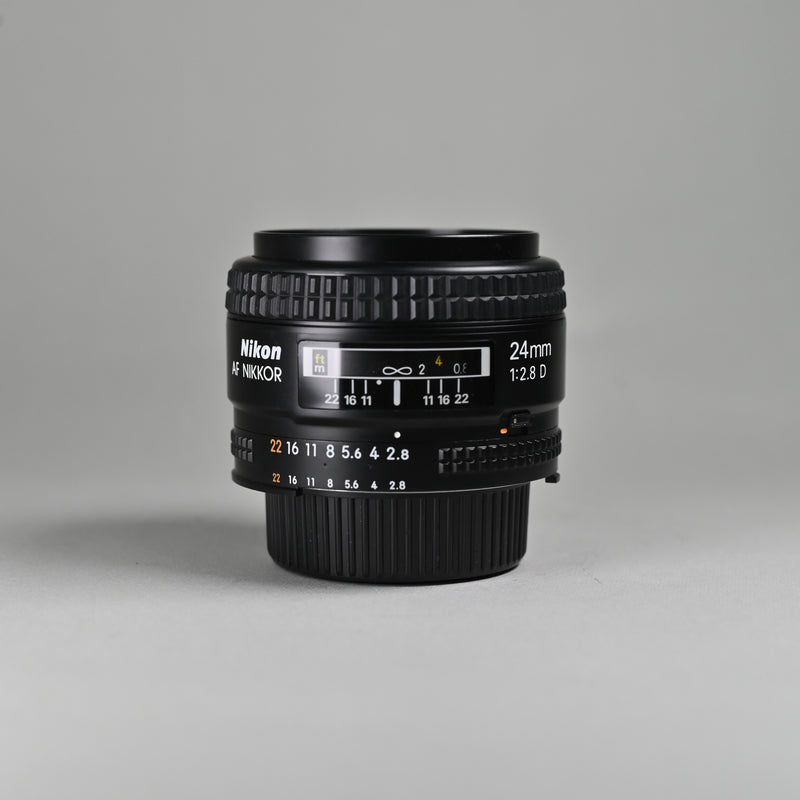Nikon AF 24mm F2.8D lens.