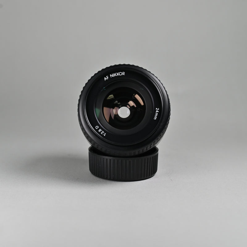 Nikon AF 24mm F2.8D lens.