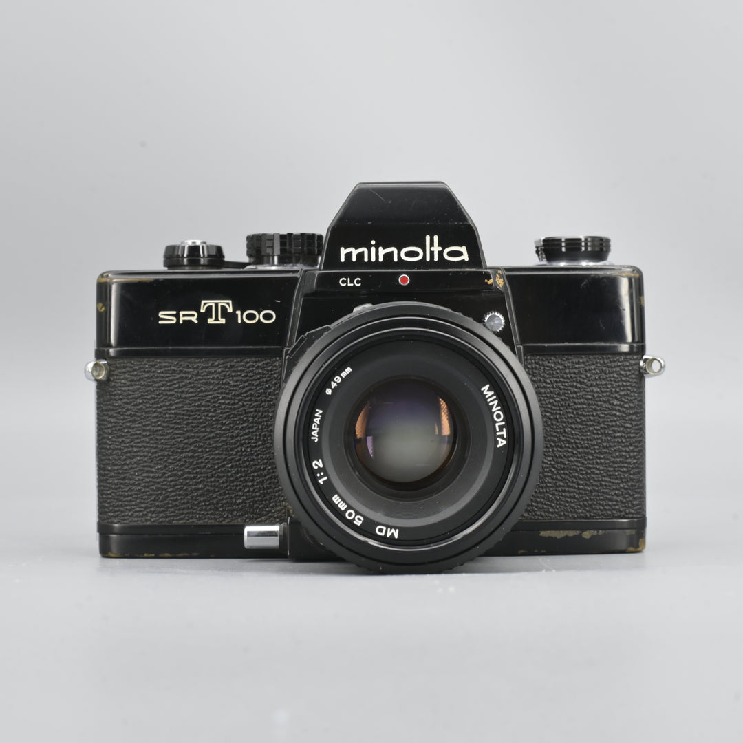 Minolta SRT100 + MD 50mm F2 Lens + JCPenney MD 135mm F2.8 Lens [READ]