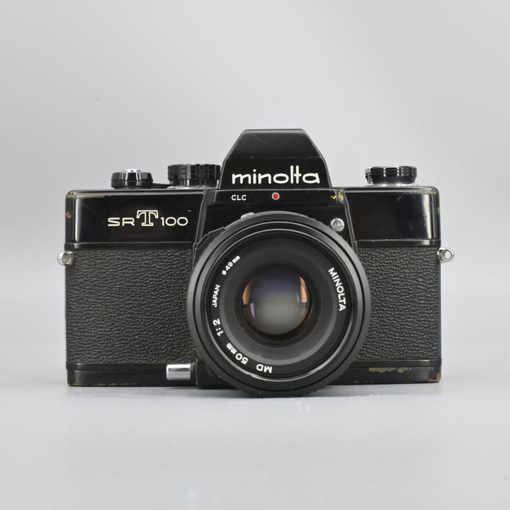 Minolta SRT100 + MD 50mm F2 Lens + JCPenney MD 135mm F2.8 Lens [READ]