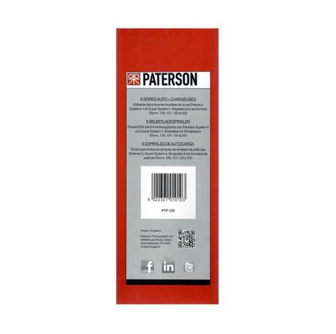 Paterson Auto Load Reel (Pack of 6)